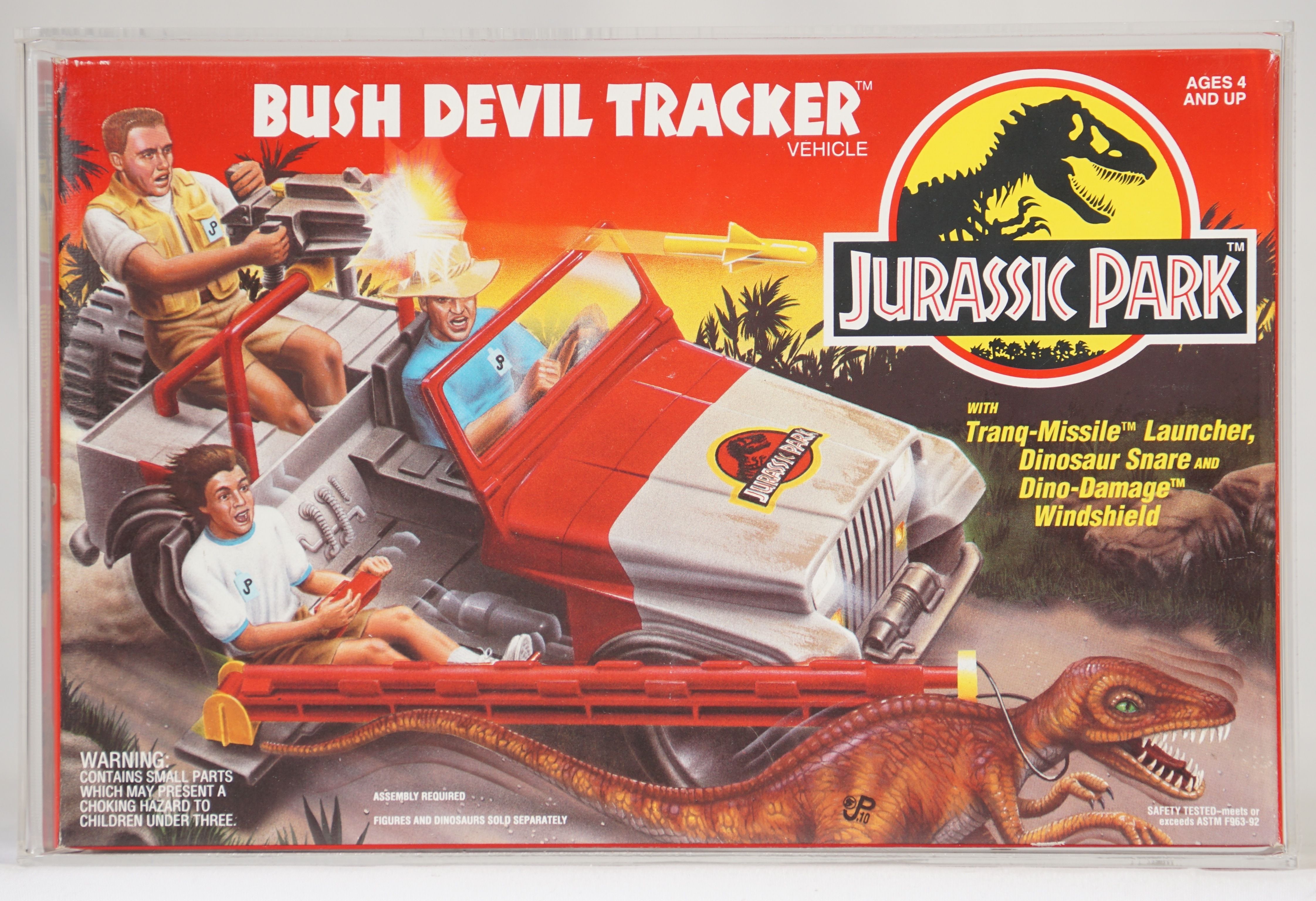 1993 Kenner Jurassic Park Boxed Vehicle - Bush Devil Tracker
