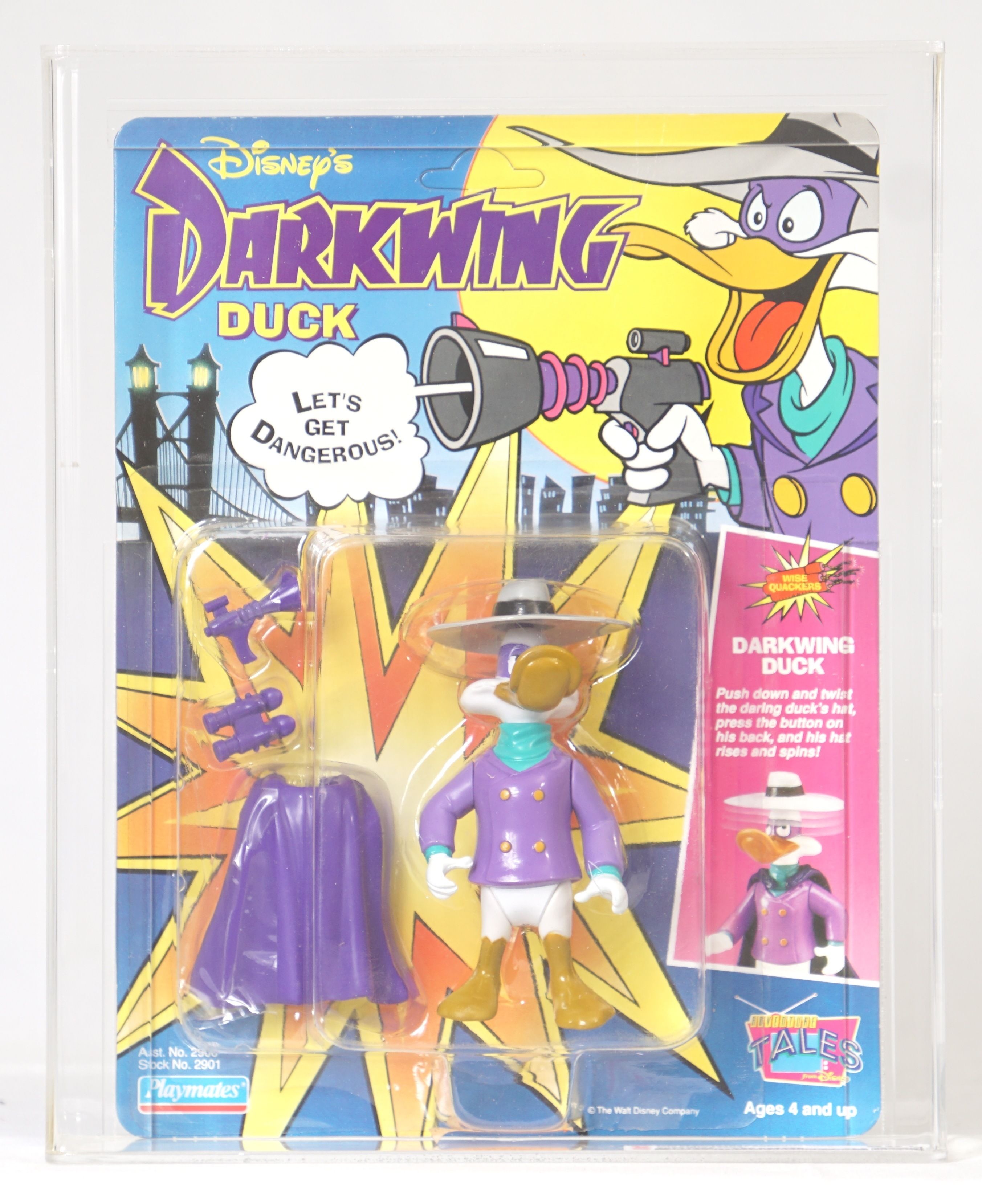 Vintage 90s Playmates Disney Darkwing Duck Loose Fig Lot Of