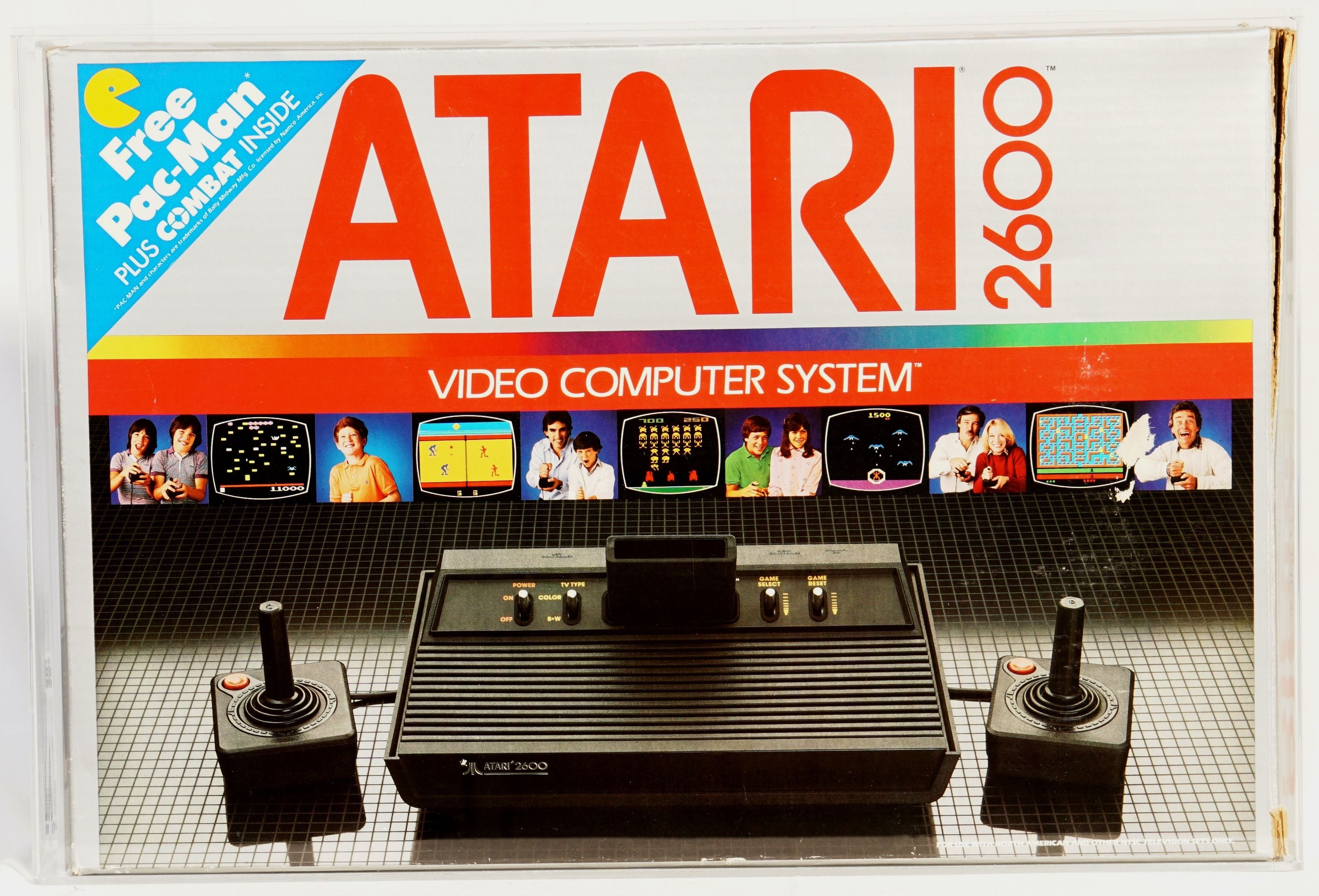 1983 Atari Boxed Video Game System - Atari 2600 Video