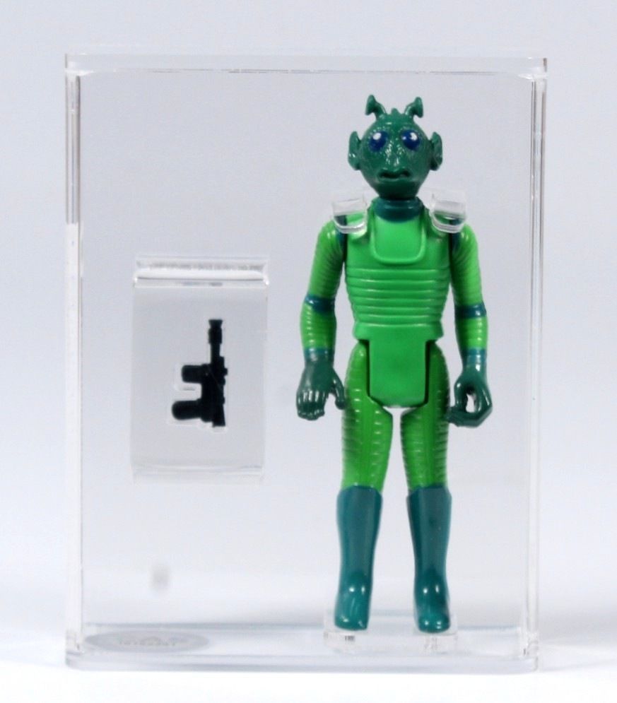 世界的に有名な Wars Star Kenner Loose Green Bright - Greedo - Figure Action その他