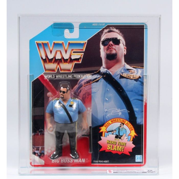1990 Hasbro WWF Carded Action Figure - Big Boss Man