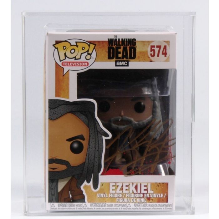 2018 Funko Pop Boxed Vinyl Figure Ezekiel Signed by Khary Paton