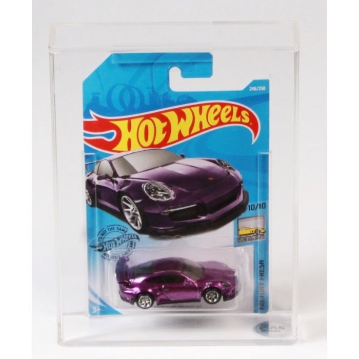 2019 Mattel Hot Wheels Factory Fresh Carded Vehicle Porsche 911 GT3 RS Super Treasure Hunt