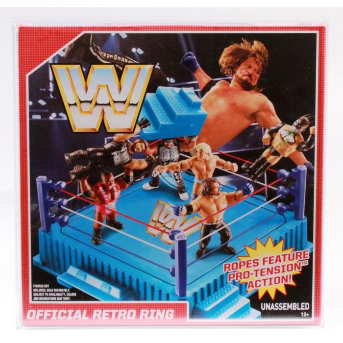2017 Mattel WWE Retro Boxed Official Retro Ring