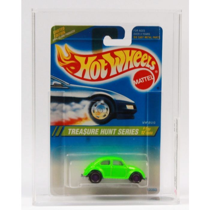 1995 Mattel Hot Wheels Carded Vehicle VW Bug Treasure Hunt