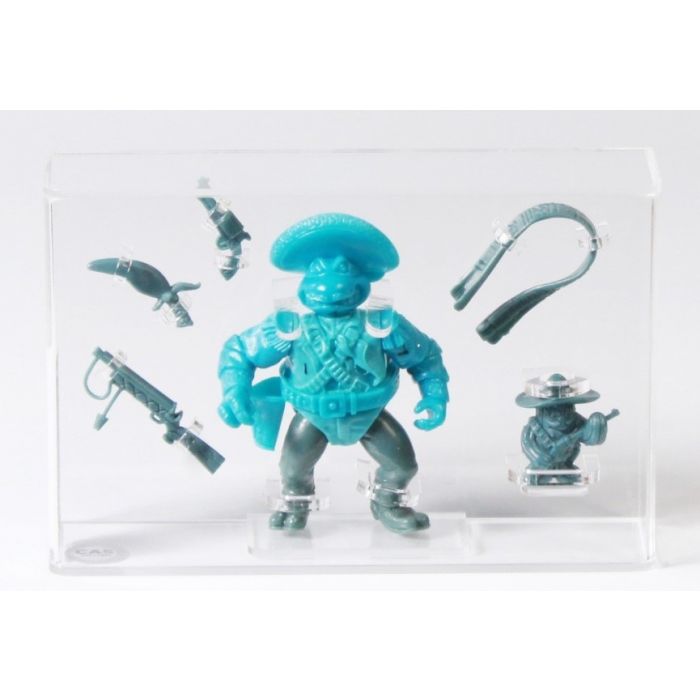 1992 Playmates Teenage Mutant Ninja Turtles Wacky Wild West First Shot  Prototype Loose Action Figure - Bandito-Bashin Mike