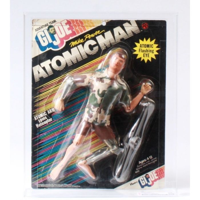1975 Hasbro G.I. Joe 12 Inch Series Adventure Team Action Figure Mike Power Atomic Man