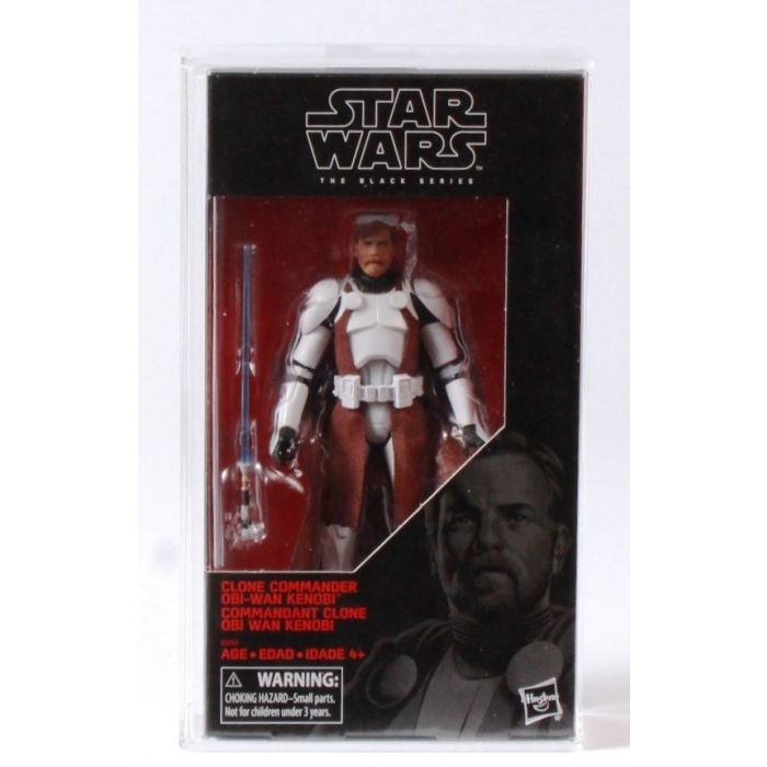 2019 Star Wars Black Series 6 Inch Red nn Clone Commander Obi wan Kenobi