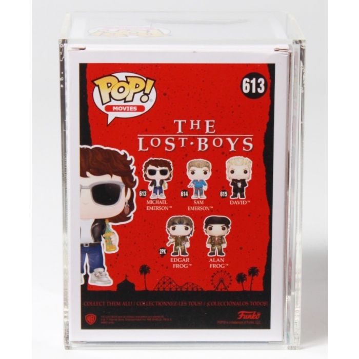 Funko Pop The Lost Boys 613 Micheal Emerson signed pop with deals COA