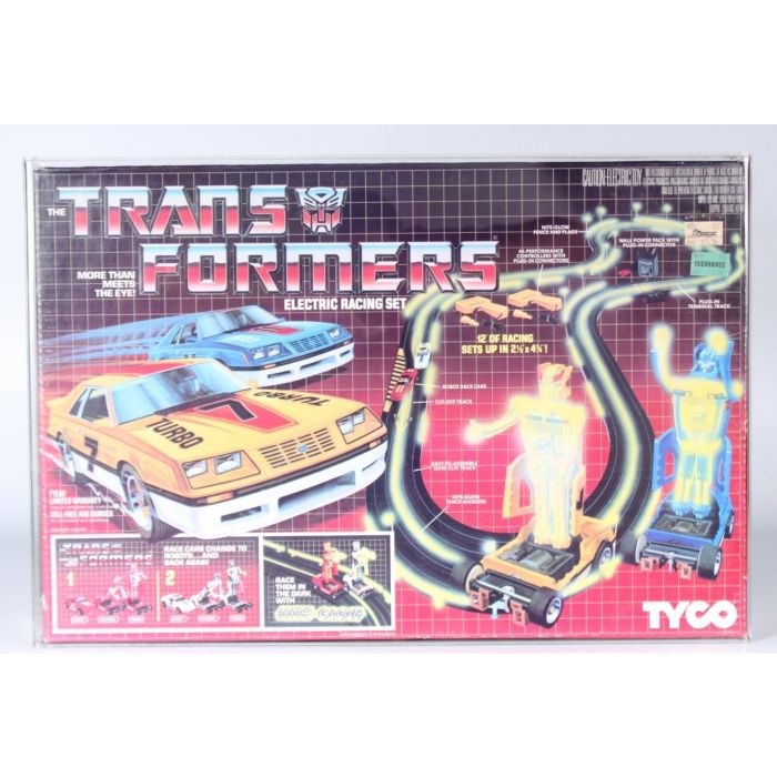 Tyco electric race car track on sale