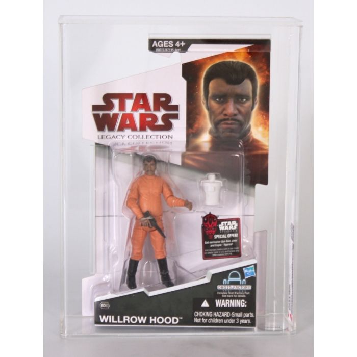2009 Hasbro Star Wars Legacy Collection Carded Action Figure Willrow Hood