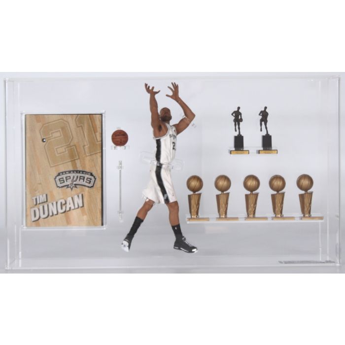 CUSTOM 2015 McFarlane Sports Picks Loose Action Figure - Tim Duncan San  Antonio Spurs with Trophies (Limited Edition)
