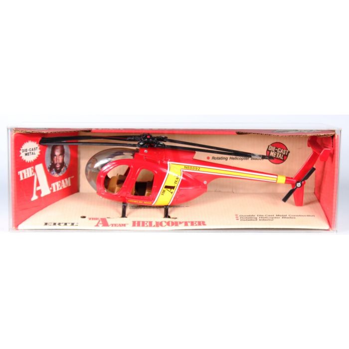 A team helicopter toy shop