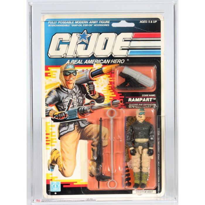 1990 Hasbro G.I. Joe Carded Action Figure Rampart