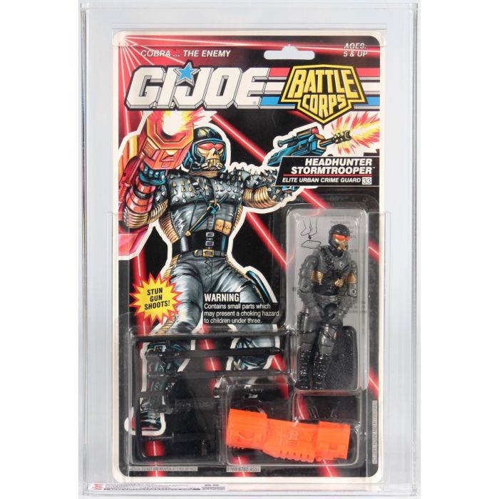 1993 Hasbro G.I. Joe Carded Action Figure - Battle Corps Headhunter  Stormtrooper