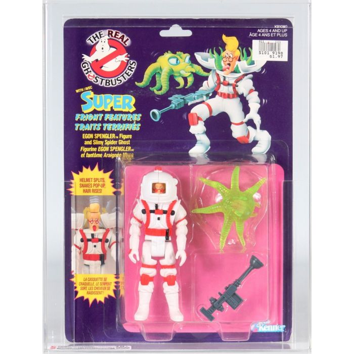 1986 Kenner CanadaThe Real Ghostbusters Carded Action Figure