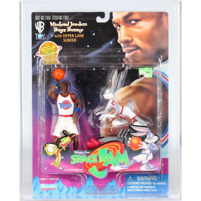 Michael jordan space jam action figure top