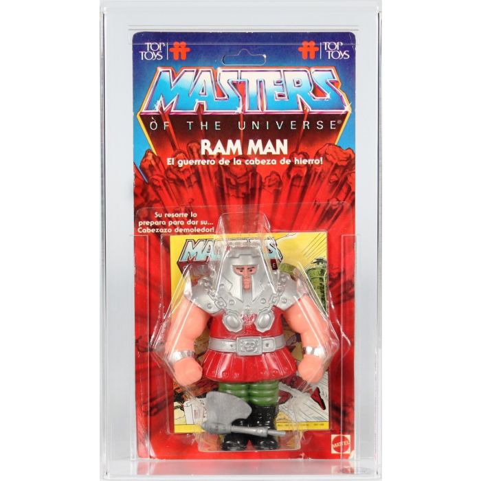 1983 Top Toys He Man MOTU Carded Action Figure Ram Man