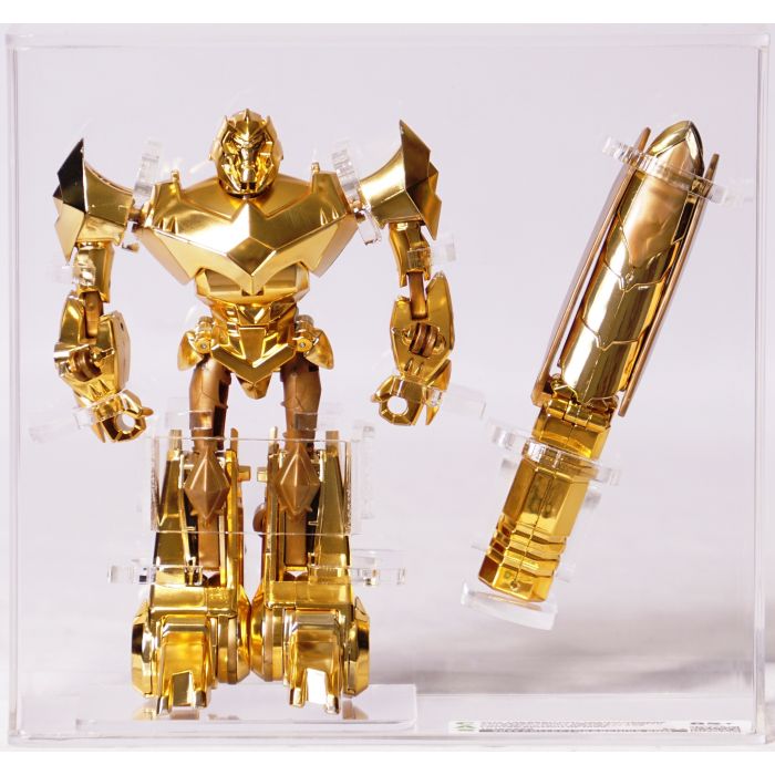 Transformers Lucky Draw Animated Gold Optimus Prime - Deluxe