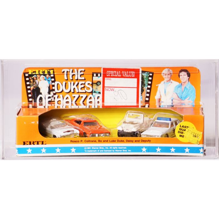 1981 ERTL Dukes of Hazzard Boxed 1 64 Diecast 4 Pack Gift Set
