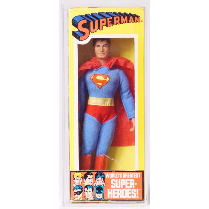 1974 Mego WGSH Boxed Action Figure - Superman