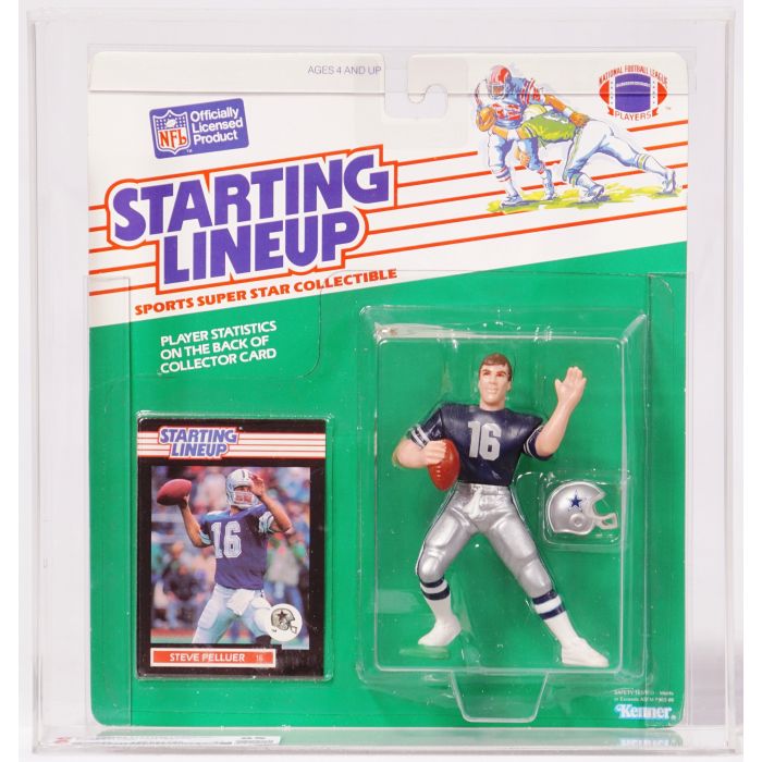 1989 Kenner Starting Lineup NFL Carded Sports Figure - Steve Pelluer