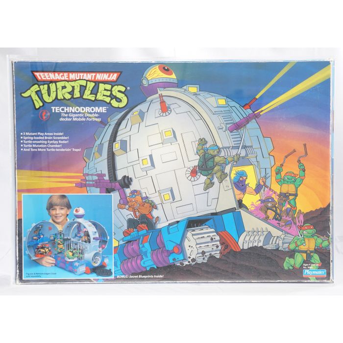1990 Playmates Teenage Mutant Ninja Turtles Boxed Playset Technodrome