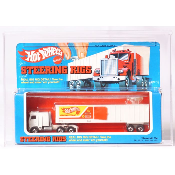 1980 Mattel Hot Wheels Steering Rigs Boxed Vehicle Kenworth Van