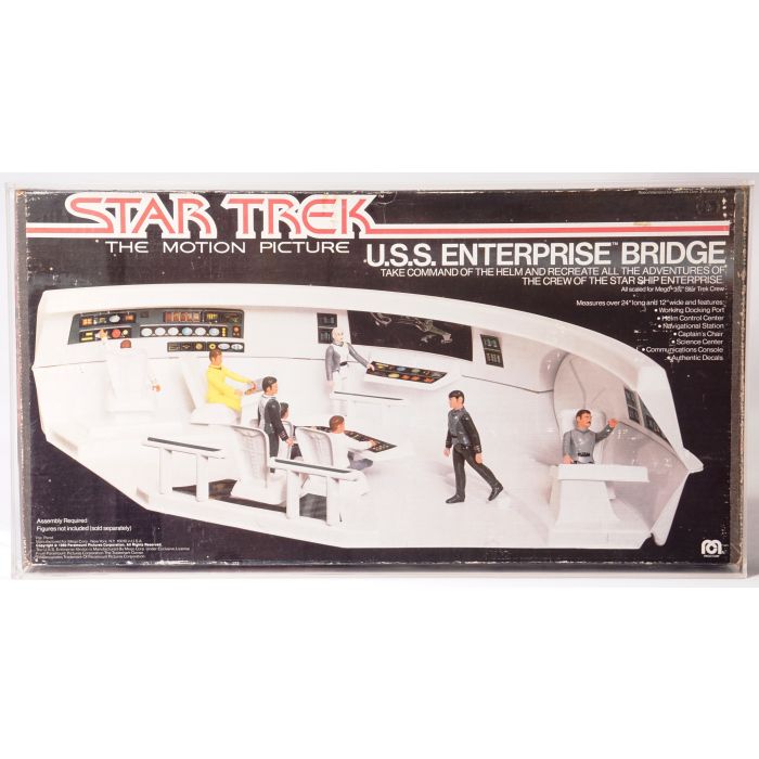 1980 Mego Star Trek The Motion Picture Boxed Playset - U.S.S. Enterprise  Bridge