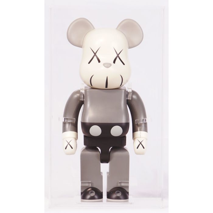 2002 Medicom Toys Bearbrick 400% Loose Figure - Grey