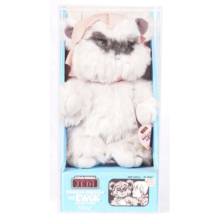 Star Wars ROTJ Boxed Plush Ewok Kneesaa