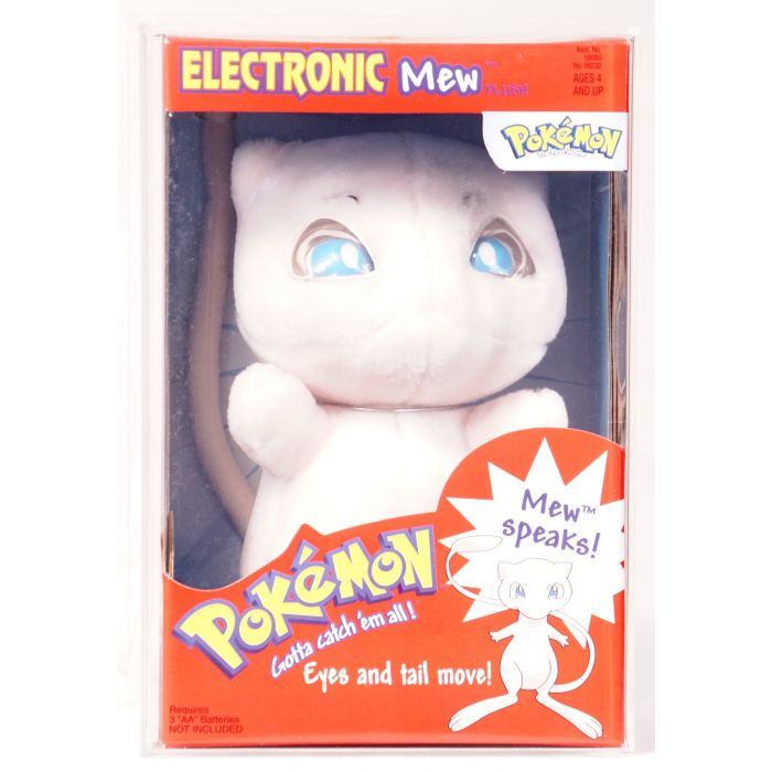 1999 Hasbro Pokemon Boxed Electronic Plush Toy Mew