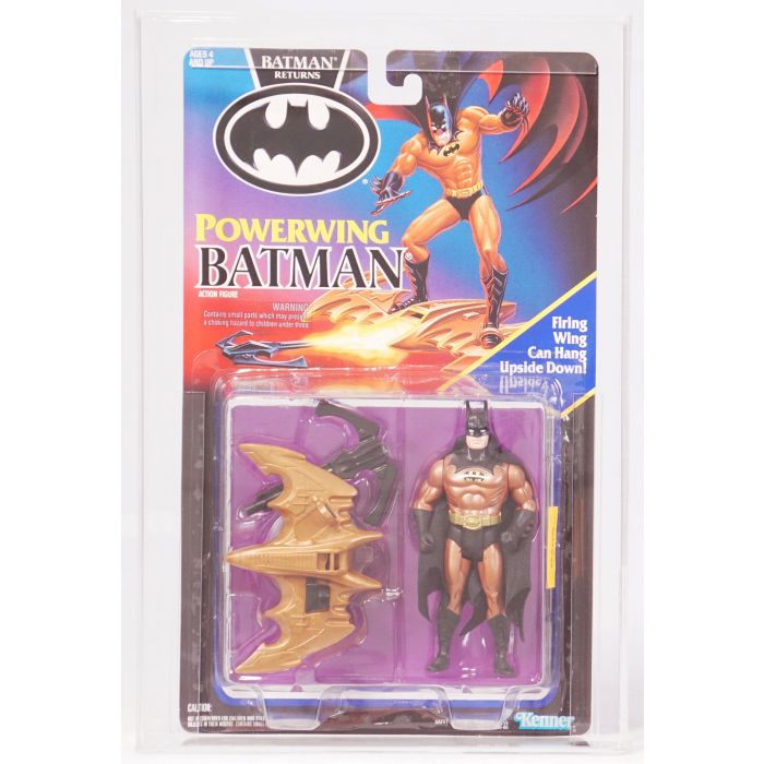 1991 Kenner Batman Returns Carded Action Figure - Powerwing Batman