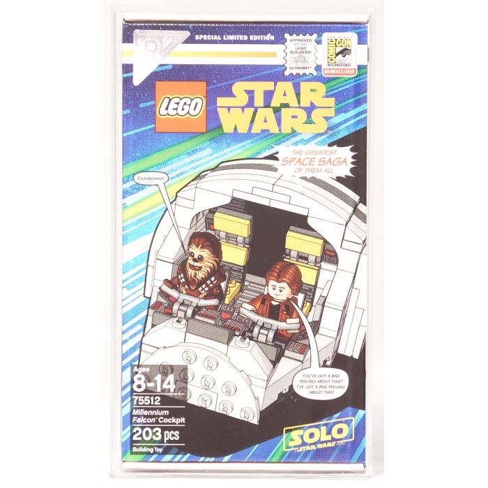 2018 LEGO Star Wars Boxed SDCC Exclusive Kit 75512 Millennium Falcon Cockpit