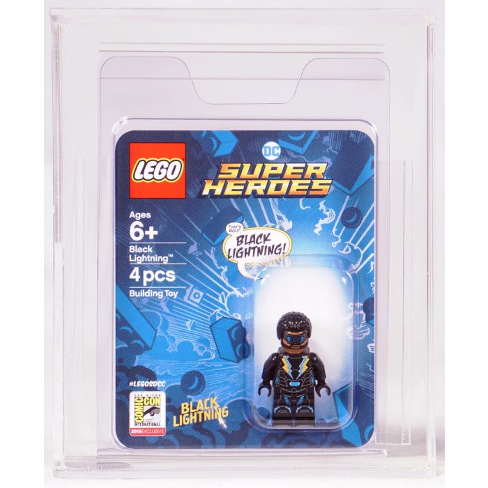2018 LEGO Carded Minifigure SDCC Exclusive DC Super Heroes Black Lightning