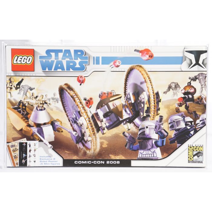 2008 LEGO Star Wars Boxed SDCC Exclusive Kit Clone Wars Pack 7620 7654