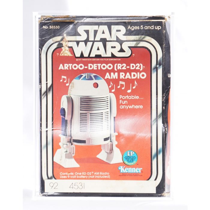 1978 Kenner Star Wars Boxed Artoo-Detoo (R2-D2) AM Radio
