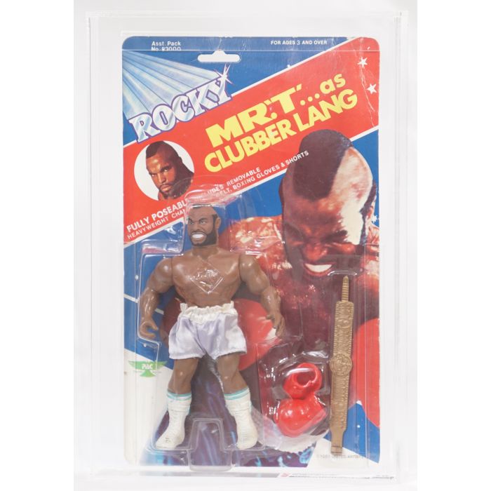 Rocky III Mr T Clubber Lang Black Shorts 7” Action Figure