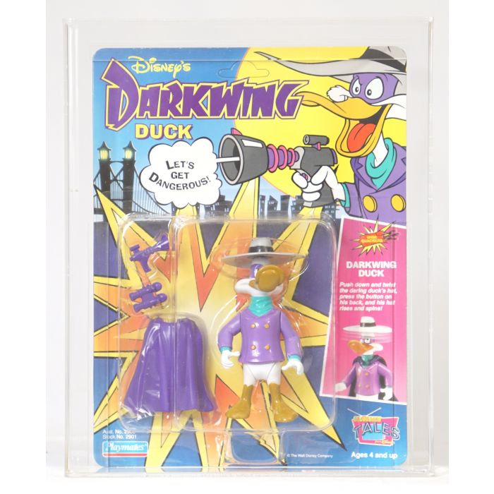 1991 Disney Playmates Carded Action Figure - Darkwing Duck