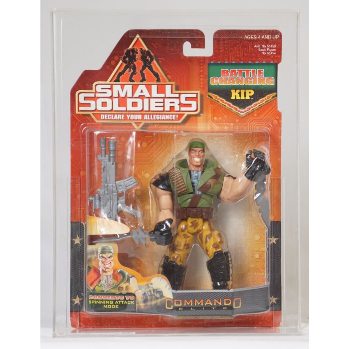 1998 Hasbro Small Soldiers Carded Action Figure Kip Battle Changing