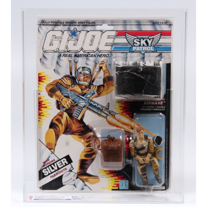 1990 Hasbro Joe Carded Action Figure Sky Patrol Airwave