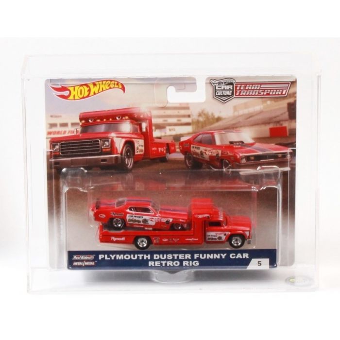 2018 Mattel Hot Wheels Team Transport Carded Vehicle Plymouth