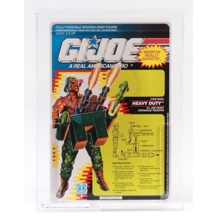 G.I.ジョー　ハスブロ　1991年 1991 Hasbro G.I. Joe Proof Card - Heavy Duty
