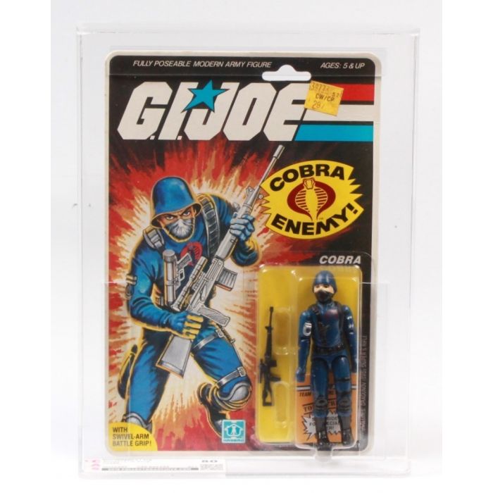 1983 Hasbro G.I. Joe Carded Action Figure - Cobra