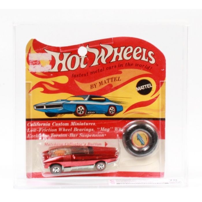 1970 Mattel Hot Wheels Redline Carded Vehicle - Whip Creamer