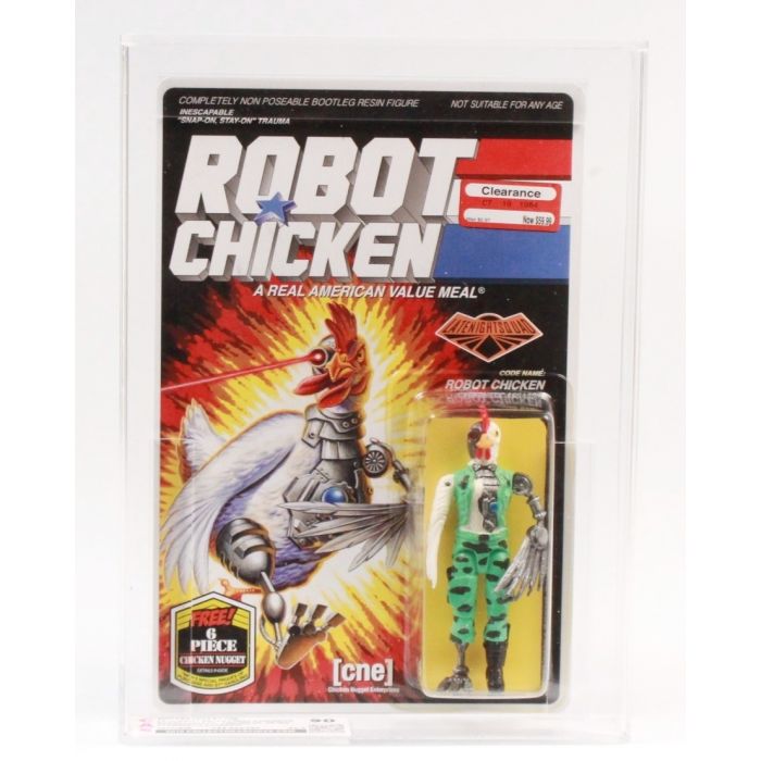 2017 DKE Toys by CNE Carded Action Figure Robot Chicken