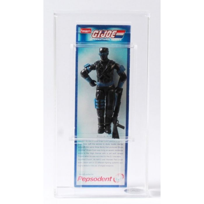2002 Funskool Joe Carded Pepsodent Action Figure Snake Eyes