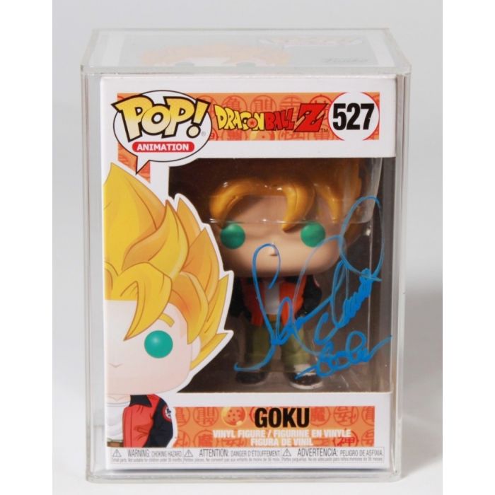 2018 Funko Pop Boxed Vinyl Figure #527 Goku (Signed by Sean