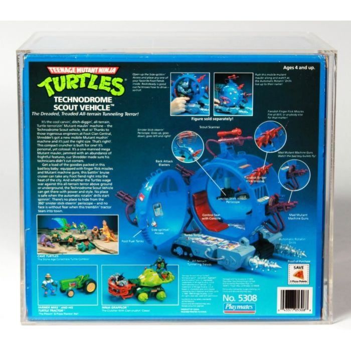 1993 Playmates Teenage Mutant Ninja Turtles Boxed Playset