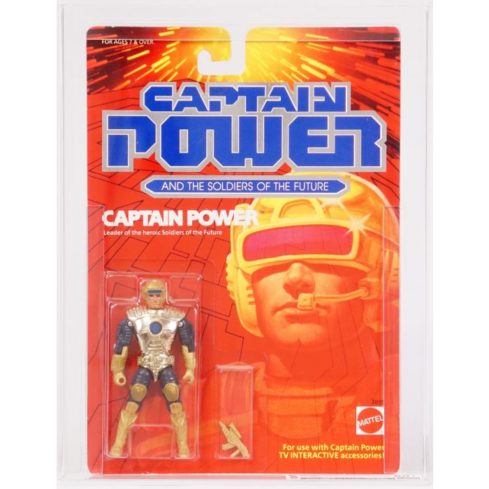Figurine Mattel – Caporal Pilot Chase – Captain Power Et Les Soldats Du Futur